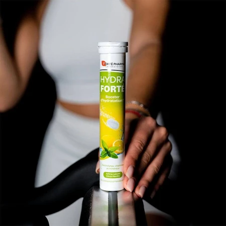 Forté Pharma Hydra Forté Hydration Booster Натуральный вкус лимона и мяты 24 шипучие таблетки: цены и характеристики