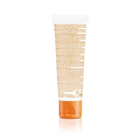 Vichy Capital Soleil Mattifying Sun Cream 3 In1 Green Clay Spf50+ 50ml: цены и характеристики