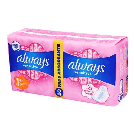 Always Sensitive, гигиенические полотенца с крылышками, Ultra Normal Plus, 2 x 10 шт.: цены и характеристики