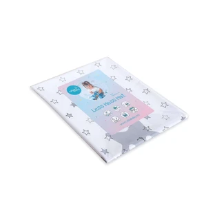 Ceba Baby, захисний килимок, зірки сірий, 120 см x 120 см