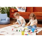 Ceba Baby, защитный коврик, Stars grey, 120 см x 120 см: цены и характеристики