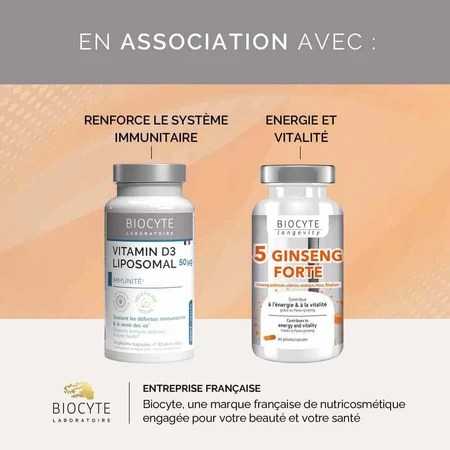 Biocyte Витамины C Liposomal Energie 30 Gelule: цены и характеристики