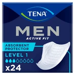 Набір Tena Men Active Fit, tălpi anatomice pentru bărbați, Nivel 1, 2 x 24 bucăți: ціни та характеристики