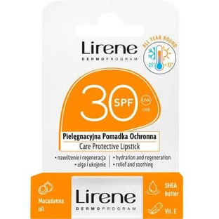 Бальзам-стік для губ із захистом від сонця SPF30, 4,6 г, Lirene
