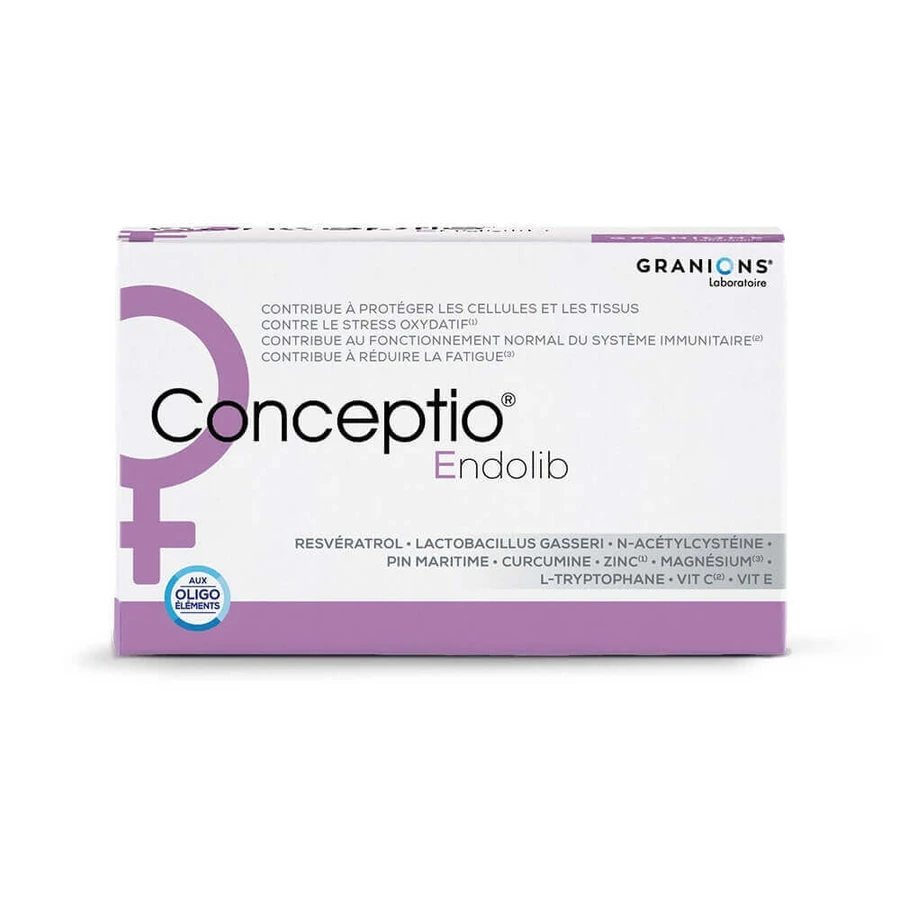 Granions Endolib 90 Geluli Conceptio: ціни та характеристики