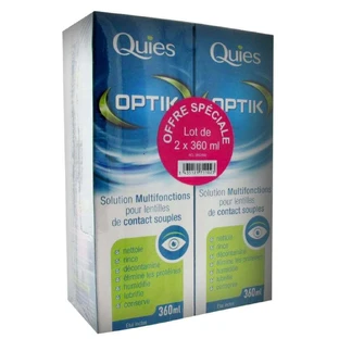 Quies Optik Раствор для мягких контактных линз 2х360 мл