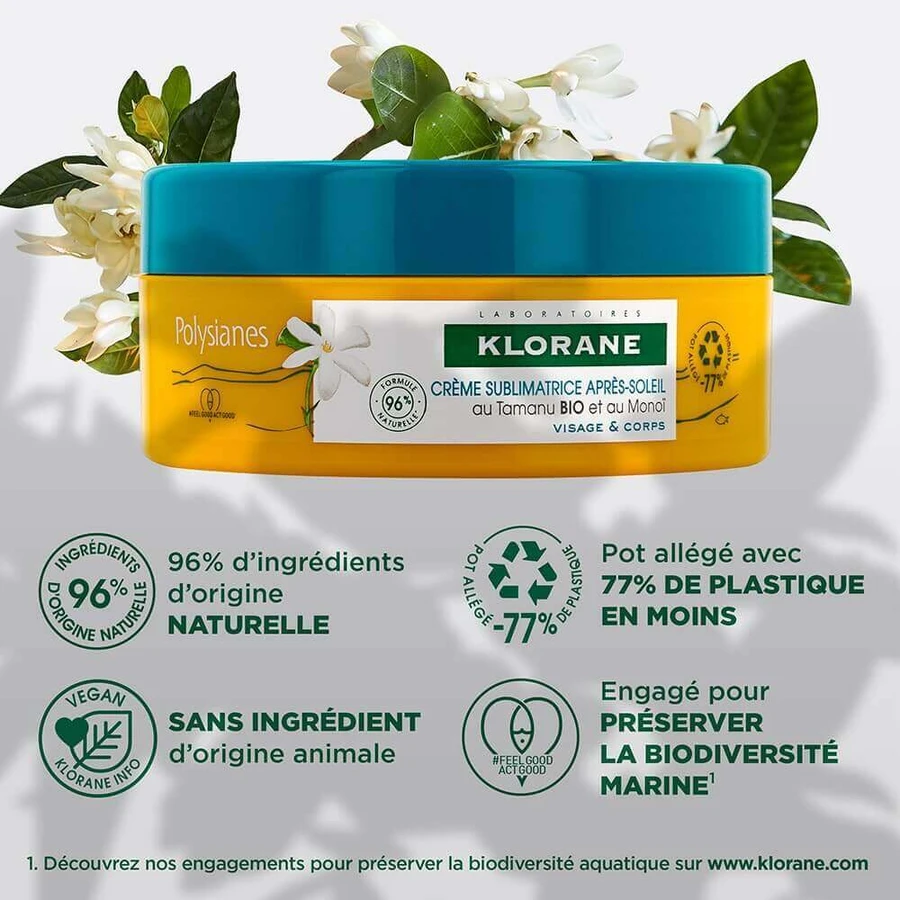 Klorane Polysianes Sublimating After-Sun Cream 200ml: цены и характеристики