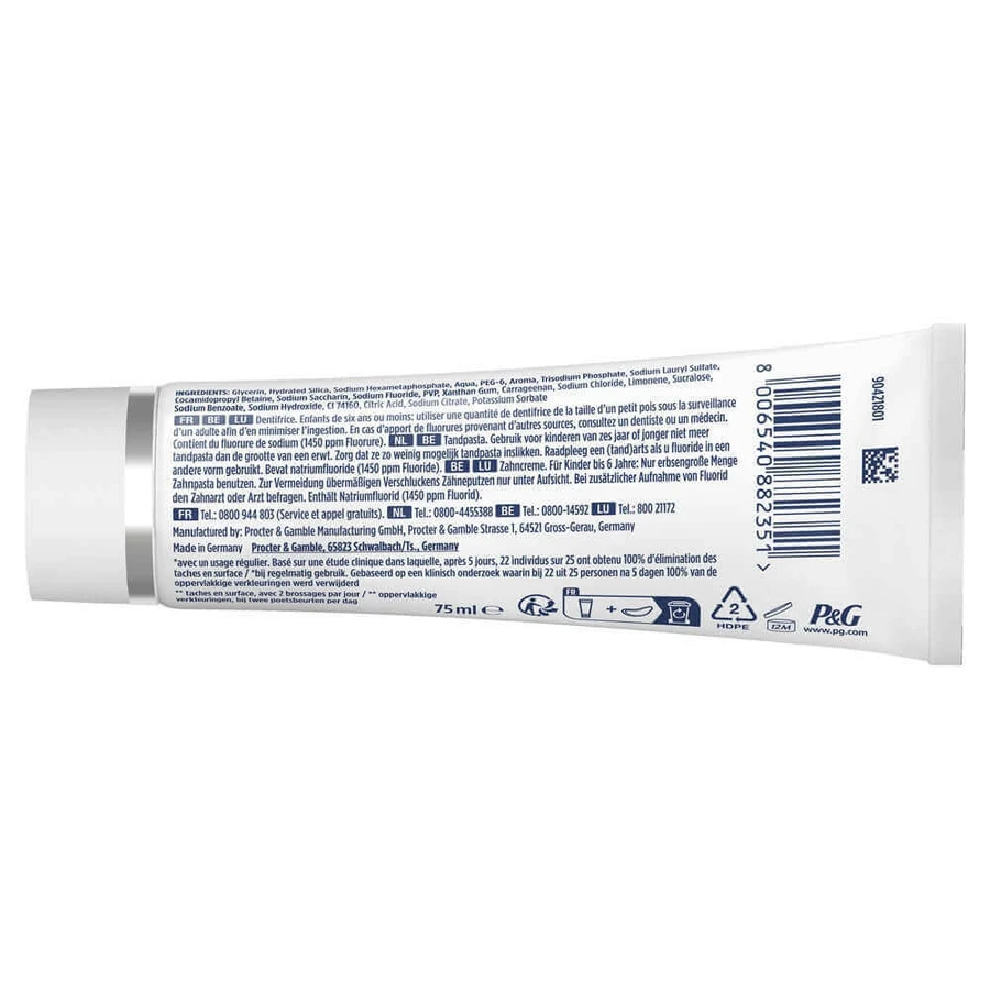 Oral-B 3D White Advanced Whitening Perfection Зубная паста 75 мл: цены и характеристики