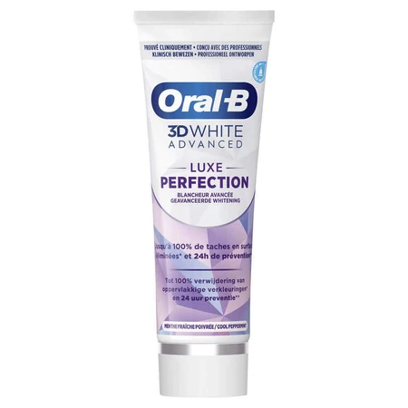 Oral-B 3D White Advanced Whitening Perfection Зубная паста 75 мл: цены и характеристики