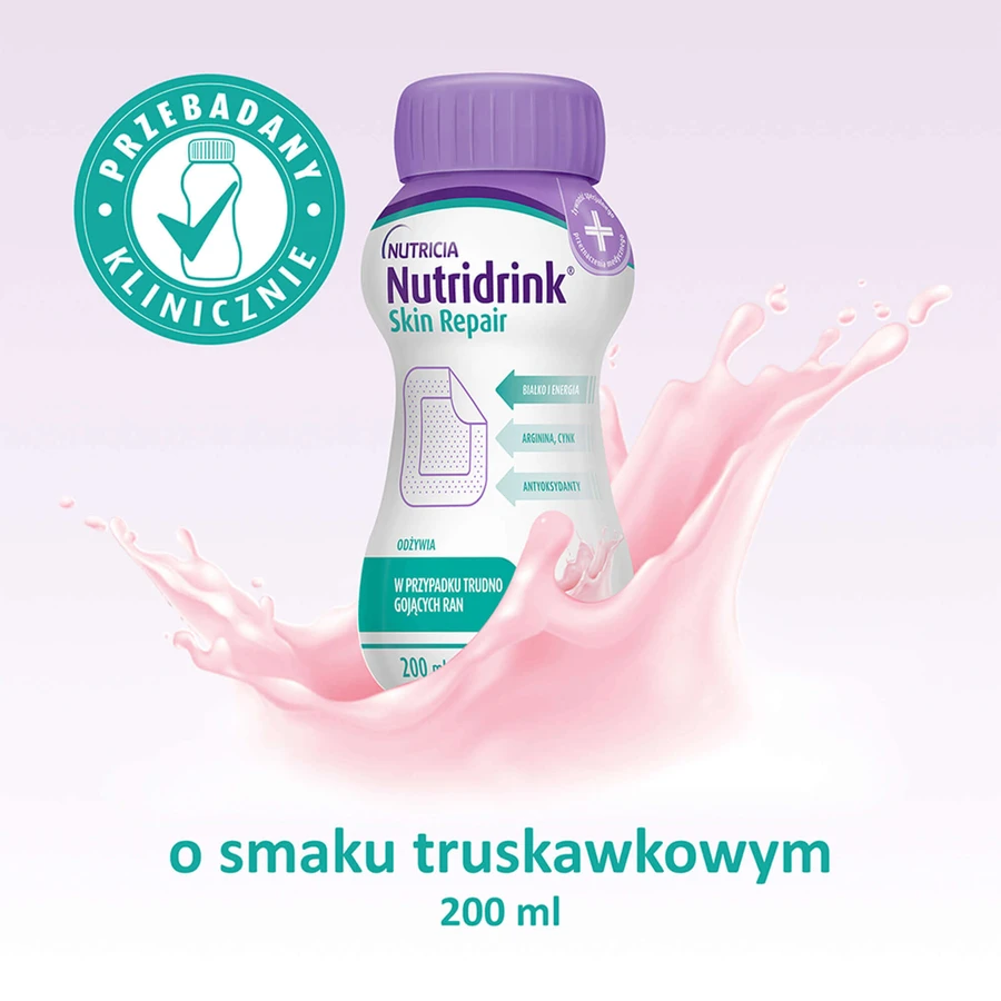 Набор Nutridrink Skin Repair, formulă nutritivă, aromă de căpșuni, 12 x 200 мл + Bioderma Cicabio Restor, cremă, 100 ml gratis: цены и характеристики