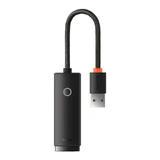 Baseus Lite Series USB Type A - RJ45 LAN гнездо 100 Мбит/с черный (WKQX000001)