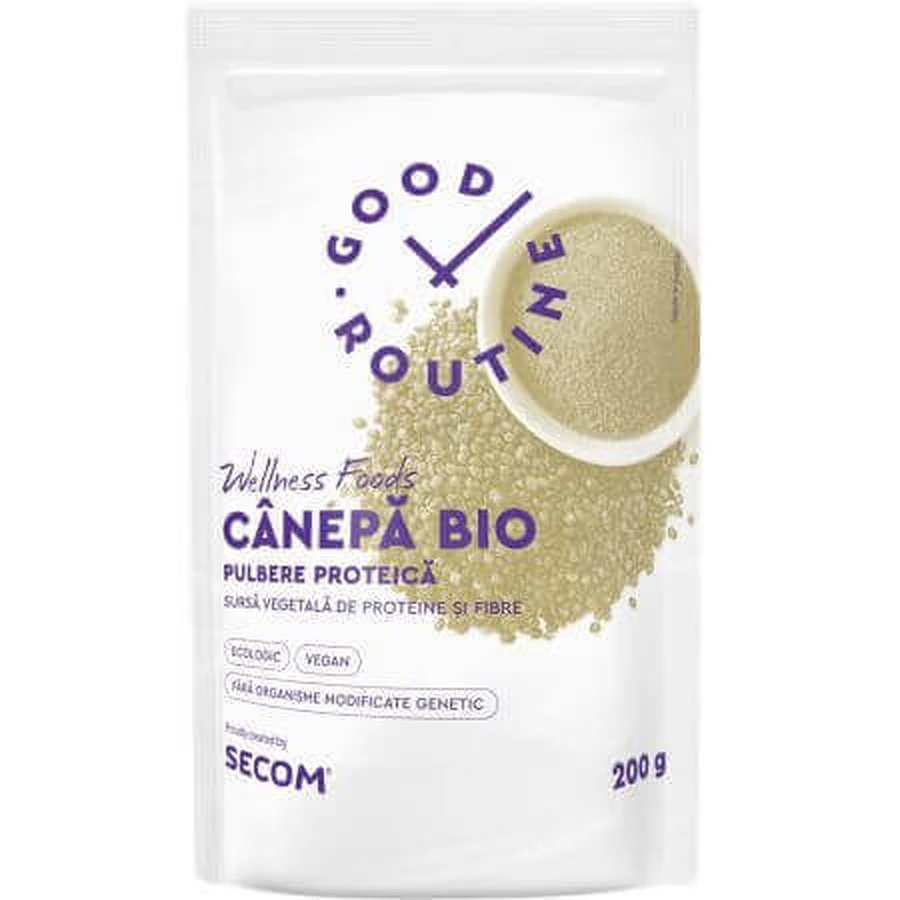 Органический протеиновый порошок Canepa Good Routine, 200 г, Secom: цены и характеристики