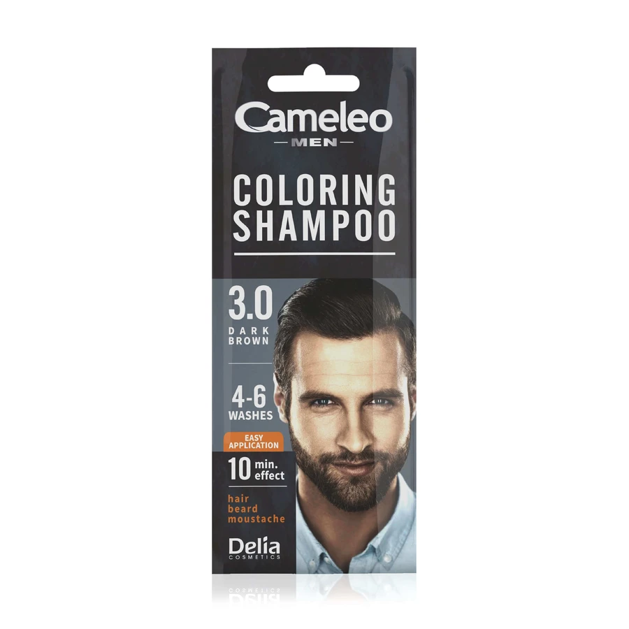 Шампунь для окрашивания Cameleo, Dark Brown 3.0, 15 мл, Delia Cosmetics: цены и характеристики