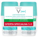 Vichy, антиперспірант-рулон 48 годин, проти плям на одязі, 2 x 50 мл