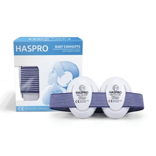 Ушные муфты для малышей, 0-3 года, голубые, Haspro