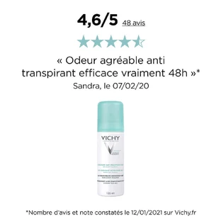 Дезодорант-антиперспірант Vichy 48H Спрей 2х125мл