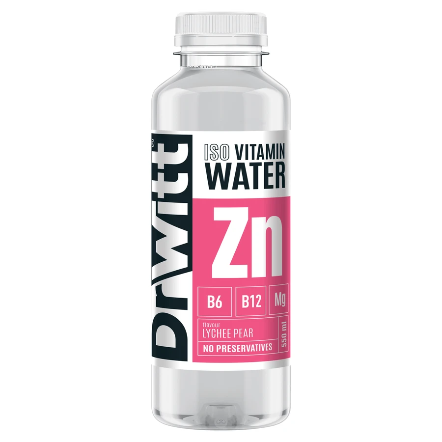 DrWitt Iso Vitamin Water, изотонический напиток, личи и груша, 550 мл: цены и характеристики