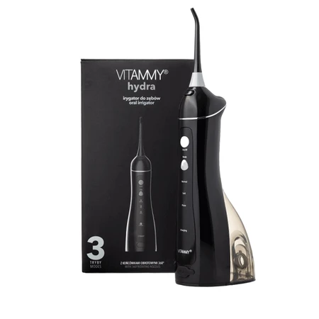 Vitammy Hydra, стоматологический ирригатор, черный: цены и характеристики