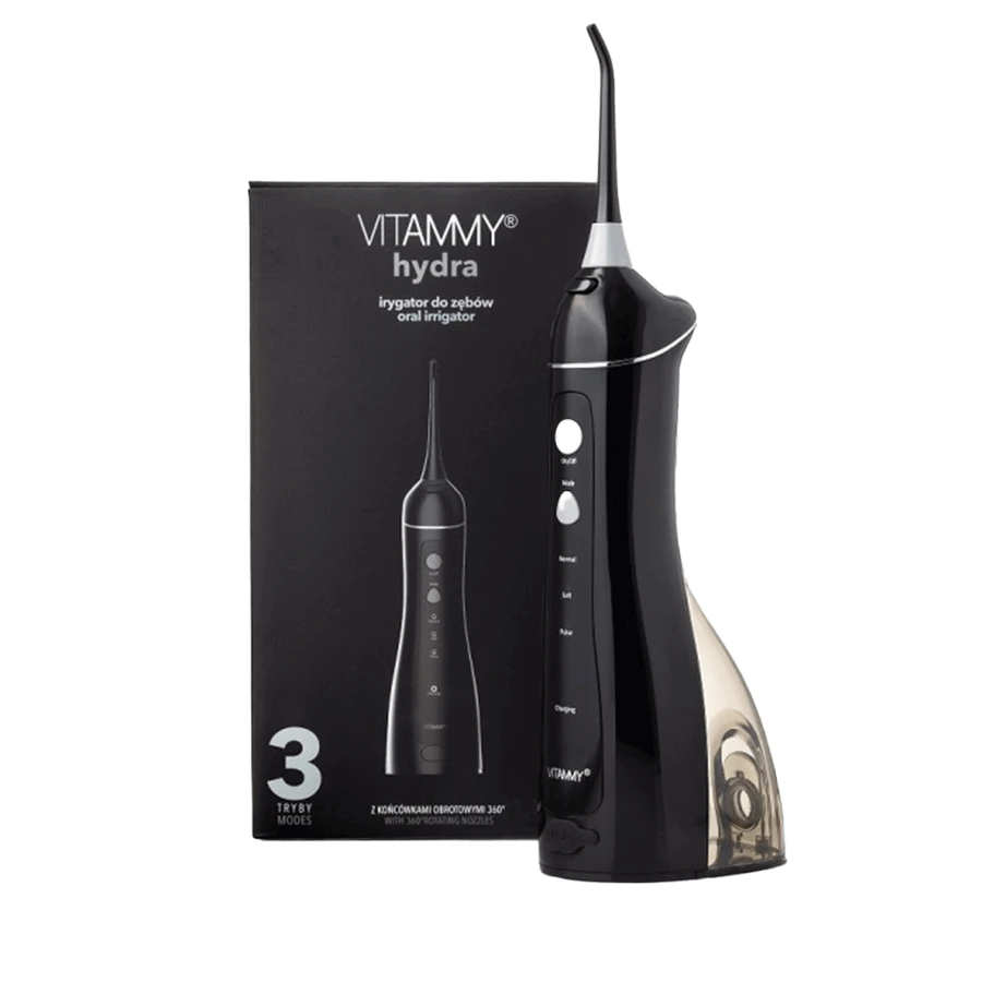 Vitammy Hydra, стоматологический ирригатор, черный: цены и характеристики