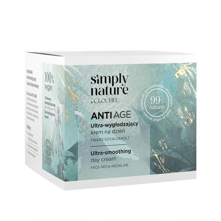 Clochee Simply Nature Anti Age, ультра-розгладжуючий денний крем, 50 мл: ціни та характеристики