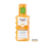 Eucerin Sun Protection Oil control clear spray SPF50+ 200 мл: цены и характеристики
