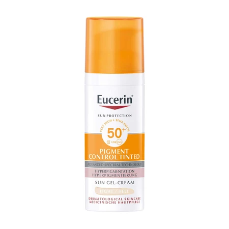 Eucerin Sun Protection Pigment Control, защитный флюид против пигментации, светлый, SPF 50+, 50 мл: цены и характеристики
