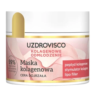 Uzdrovisco Колагенове омолодження, колагенова маска, для зрілої шкіри, 40 мл