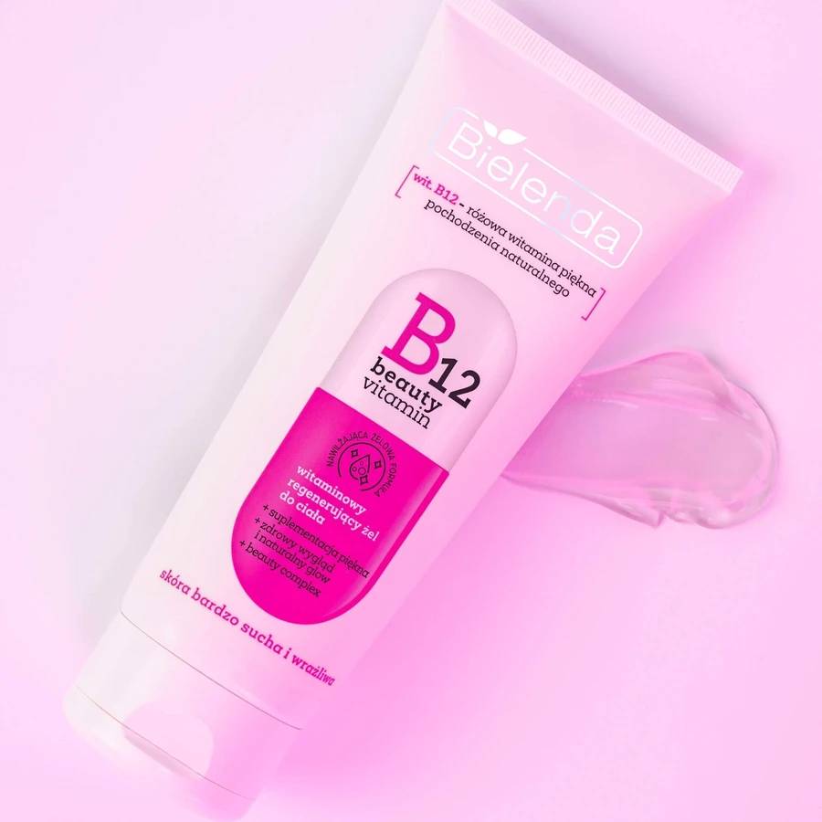 Bielenda B12 Beauty Vitamin, витаминный восстанавливающий гель для тела, 200 мл: цены и характеристики