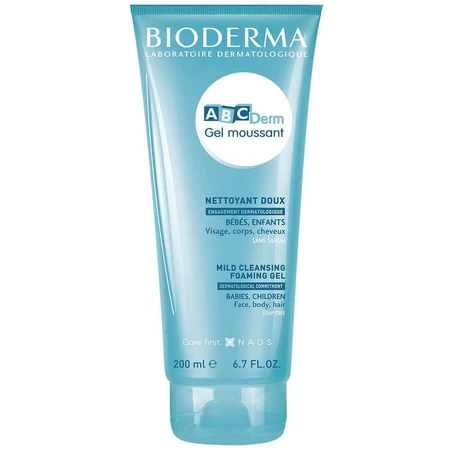 Bioderma Abcderm Mild Cleansing Foaming Gel 200ml: цены и характеристики