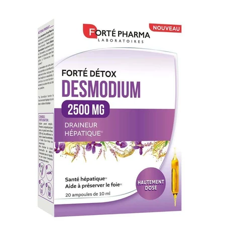 Форте Фарма ФортеДетокс Десмодиум Печень 2500 MG 20 ампул: цены и характеристики