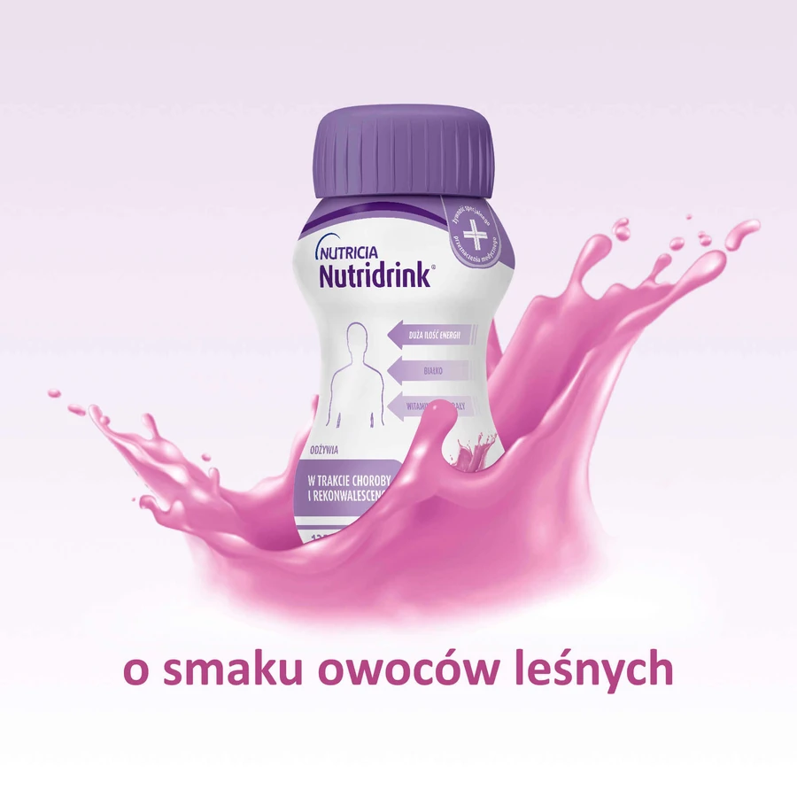 Набор Nutridrink, пищевая добавка, со вкусом лесных фруктов, 8 x 125 мл + буклет с рецептами в подарок: цены и характеристики