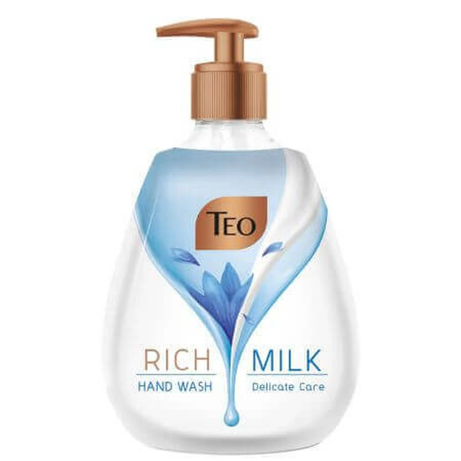 Жидкое мыло для рук Rich Milk, Деликатный уход, 400 мл, Teo: цены и характеристики