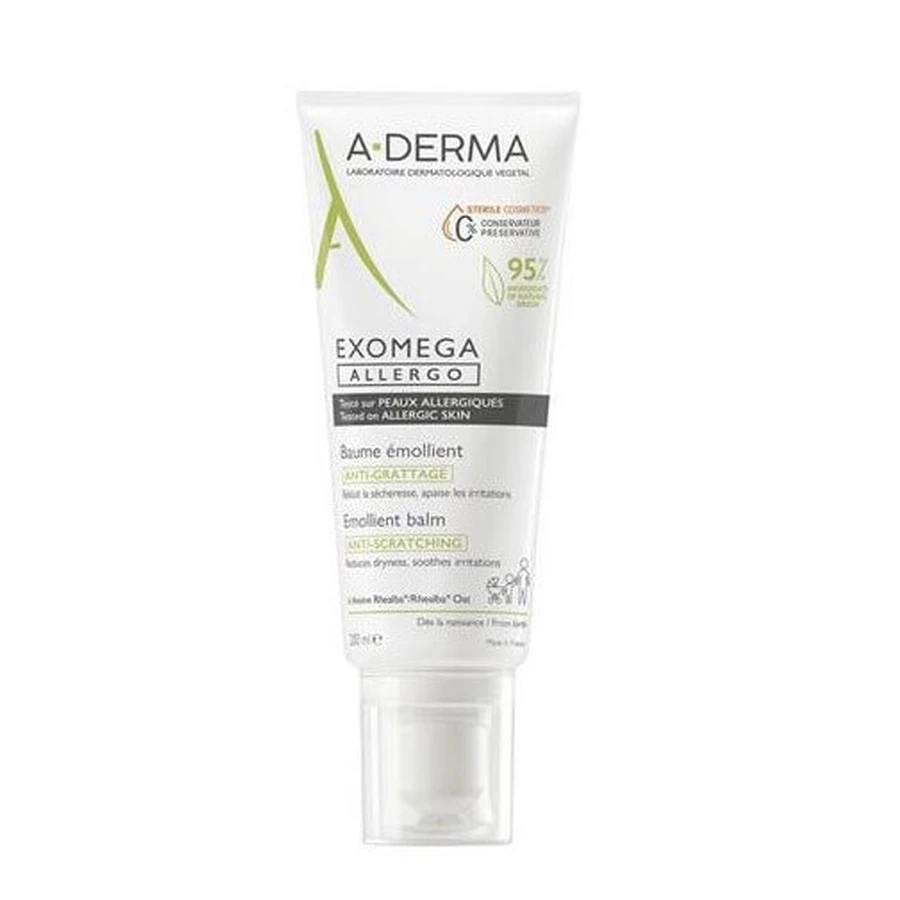 A-derma Exomega Allergo, смягчающий лосьон, 200 мл: цены и характеристики