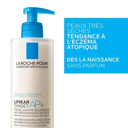 La Roche-Posay Lipikar Очищувальний крем для атопічної шкіри 400 мл: ціни та характеристики