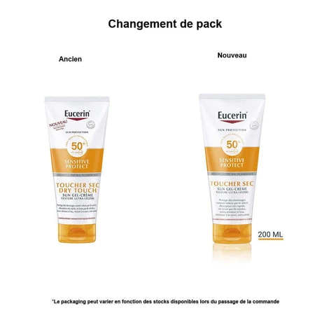 Eucerin Сонцезахисний гель-крем Spf50+ Oil Control Dry Touch 200 мл: ціни та характеристики
