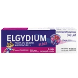 Набір Elgydium Kids Fluorinol, паста проти карієсу для дітей віком від 3 до 6 років, з медом та капелюхом, 2 х 50 мл