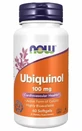 Now Foods Убіхінол 100 мг, коензим Q10, 60 капсул