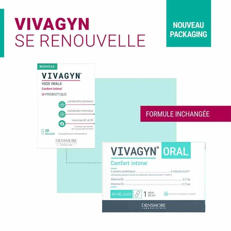 Densmore Vivagyn Intimate Comfort Probiotic 30 капсул: цены и характеристики