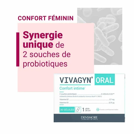 Densmore Vivagyn Intimate Comfort Probiotic 30 капсул: цены и характеристики