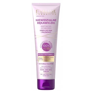 Eveline Cosmetics Invisible Gloves живильний і захисний крем для рук і нігтів, 75 мл