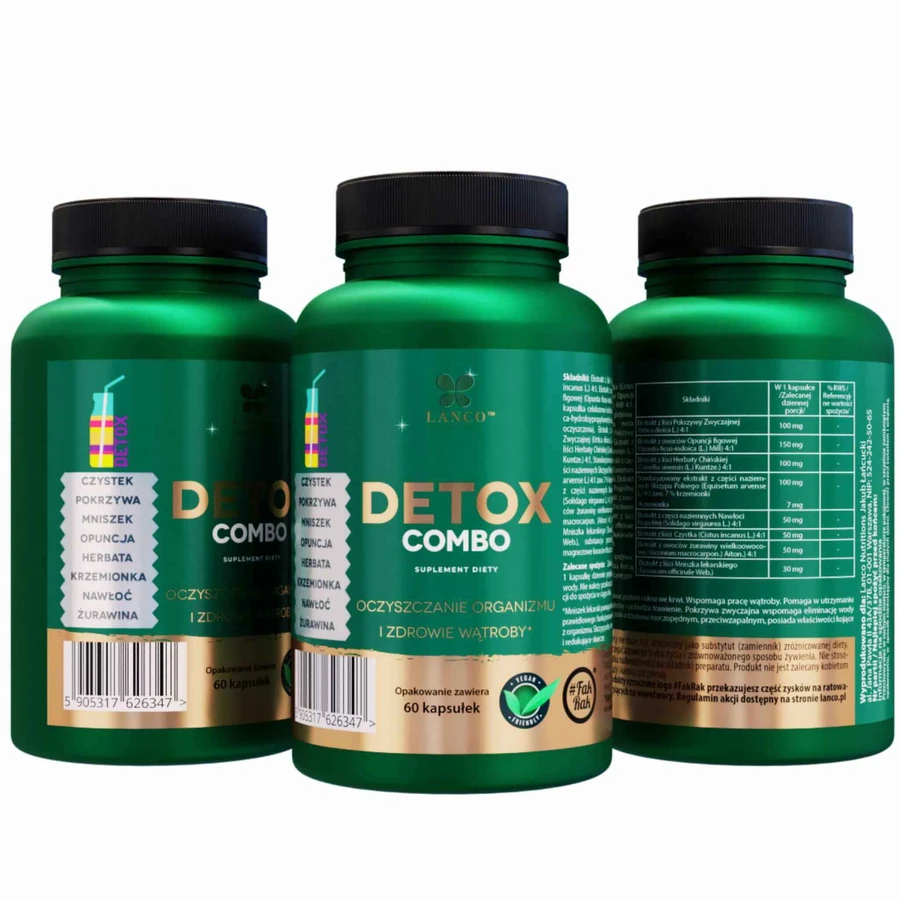 Lanco Nutritions Detox Combo, 60 капсул: цены и характеристики