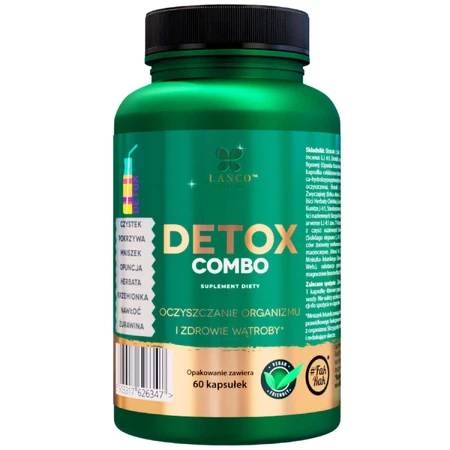 Lanco Nutritions Detox Combo, 60 капсул: цены и характеристики