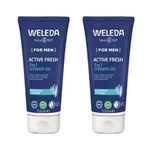 Weleda Men's Active Fresh 3 en 1 Gel Douche 2x200ml: цены и характеристики