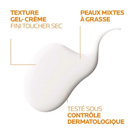 Сонцезахисний крем для обличчя La Roche-Posay Anthelios Gel-Dry Touch з парфумами Spf50+ XL Sans Parfum 50 мл: ціни та характеристики