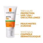 Сонцезахисний крем для обличчя La Roche-Posay Anthelios Gel-Dry Touch з парфумами Spf50+ XL Sans Parfum 50 мл: ціни та характеристики