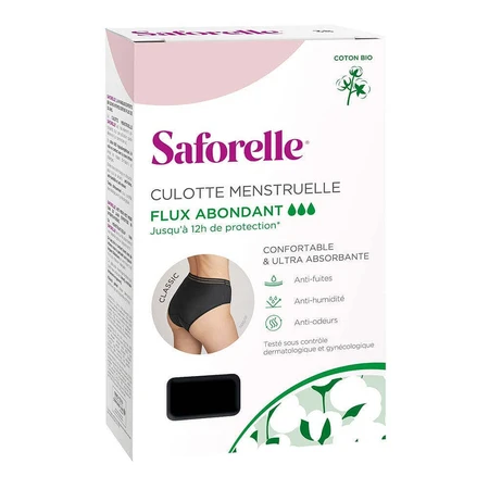 Saforelle Менструальные трусики Classic Ultra Absorbent Heavy Flow: цены и характеристики