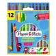 Набір воскових олівців Twist, 12 шт, PaperMate