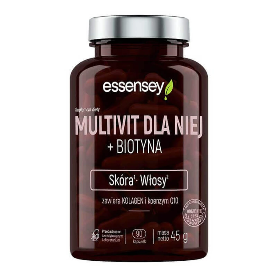Essensey Multivit for Her + Biotin, 90 капсул: цены и характеристики