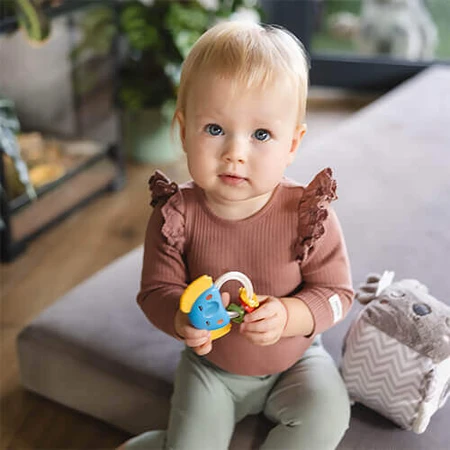 BabyOno, погремушка, слон, с рождения, 1 шт.: цены и характеристики