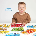 CzuCzu First Puzzle Транспортні засоби, пазл для дітей, від 2 років, 28 елементів: ціни та характеристики